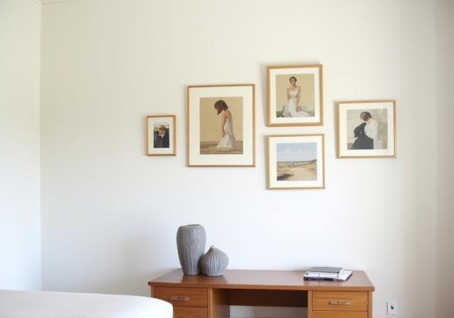 Suite featuring original oil paintings